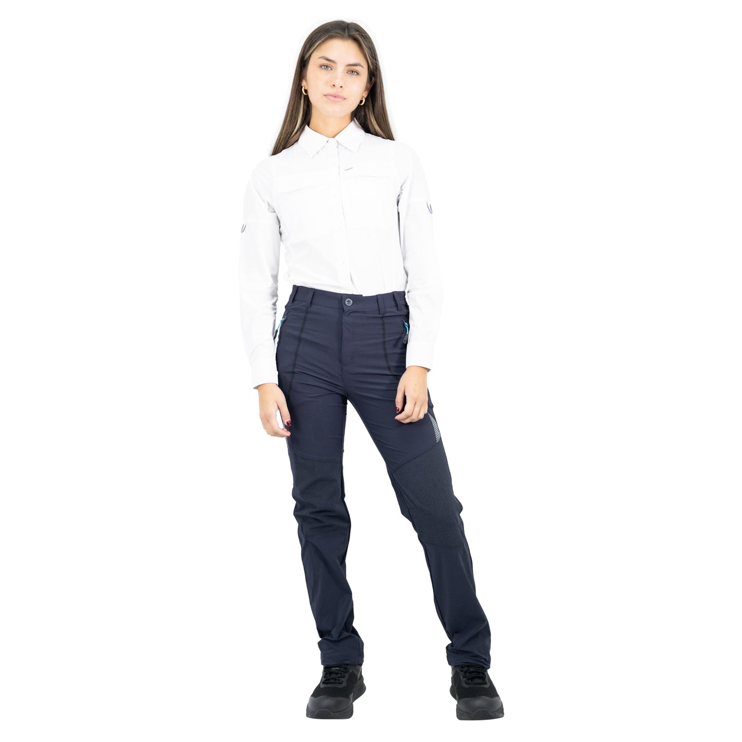 Pantalón HW Nahuel Mujer Azul Oscuro