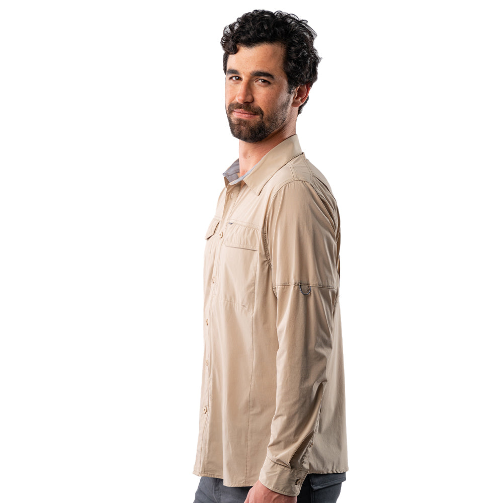 Camisa HW Antakari Spandex Beige