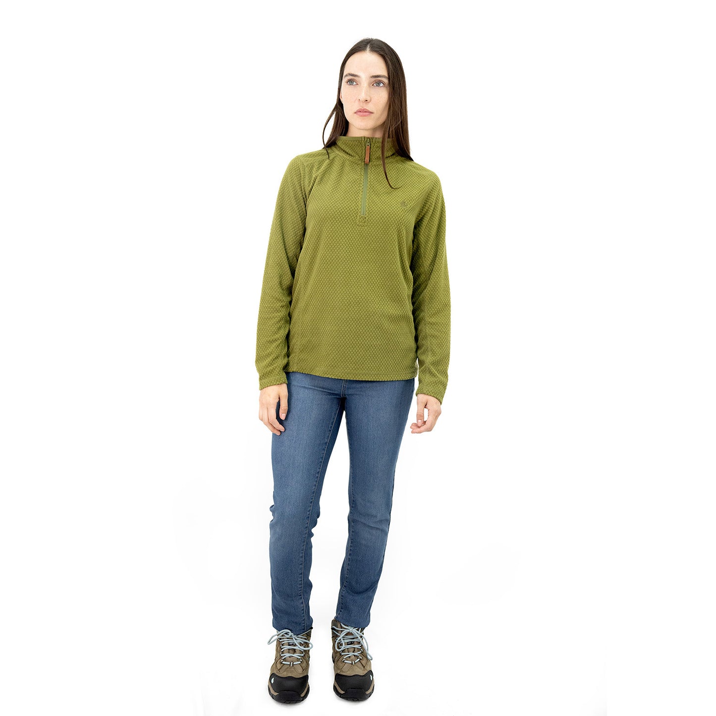 Polar Quebec Kenai Verde Oliva Mujer