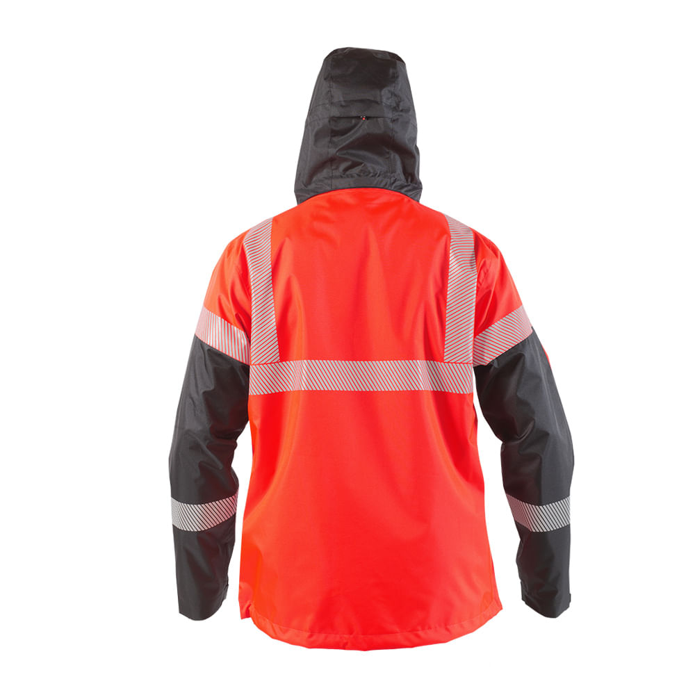 Parka Reflectiva HW Skorpio 3 en 1 Rojo Fluor