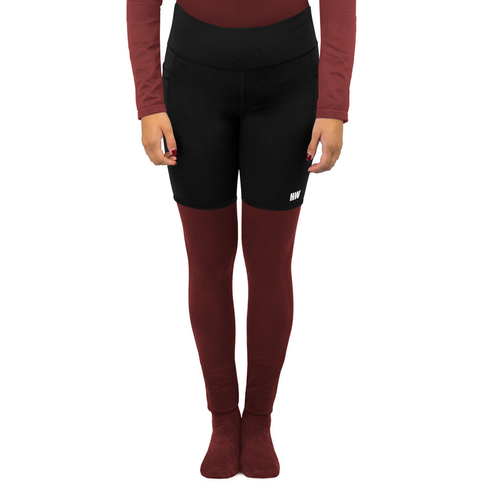 Calza HW Biker Negra