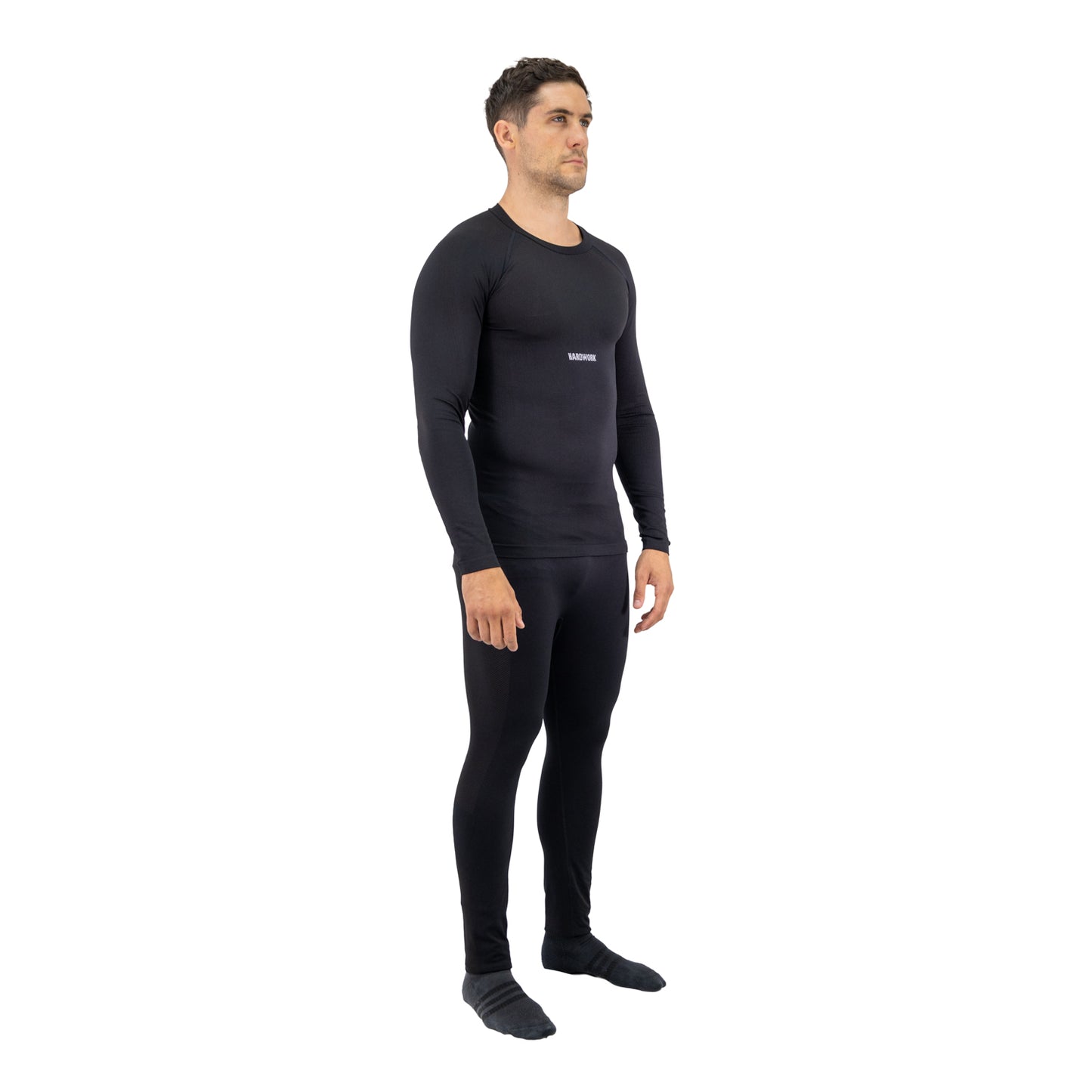 Conjunto Primera Capa HW Patagonia Spandex Negro
