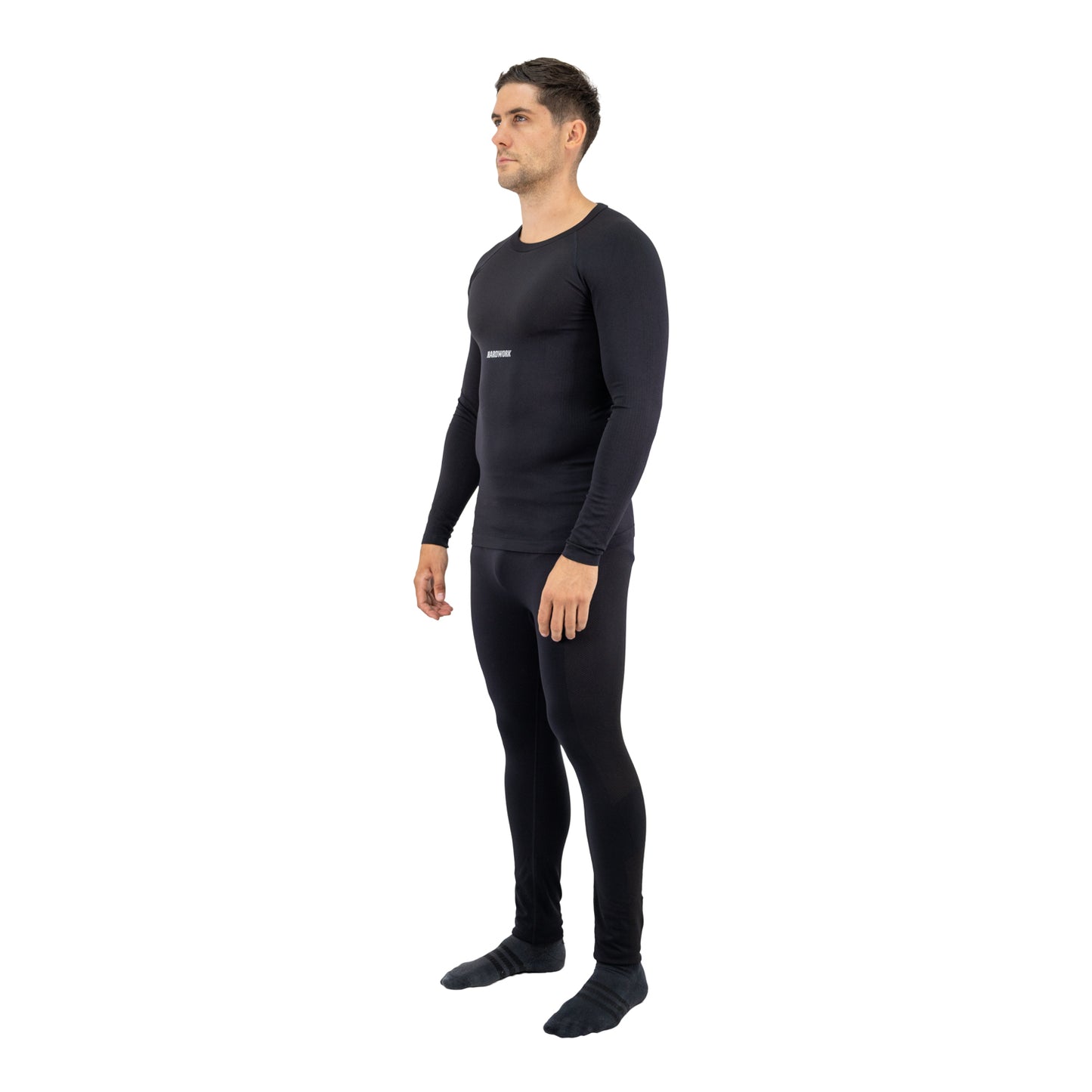 Conjunto Primera Capa HW Patagonia Spandex Negro