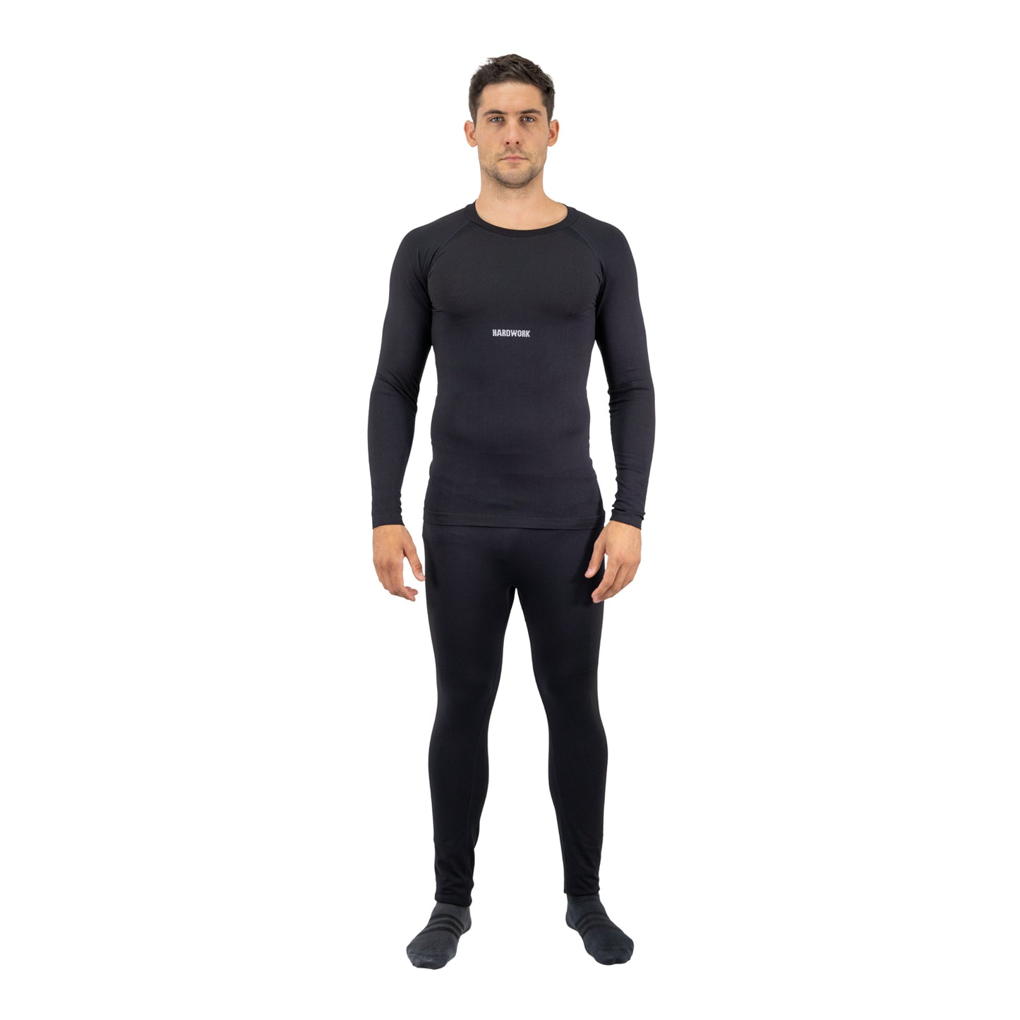 Conjunto Primera Capa HW Patagonia Spandex Negro