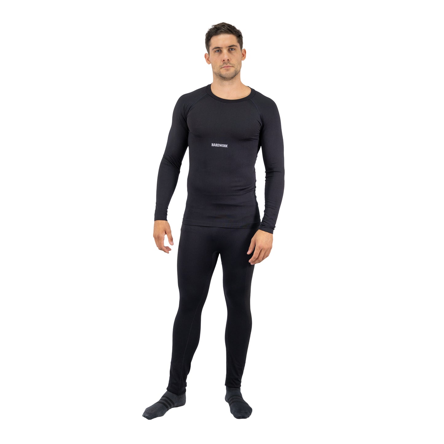 Conjunto Primera Capa HW Patagonia Spandex Negro