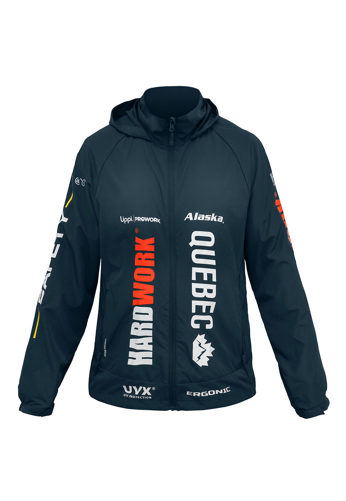 Cortaviento HW Vent Mujer Azul Oscuro Print