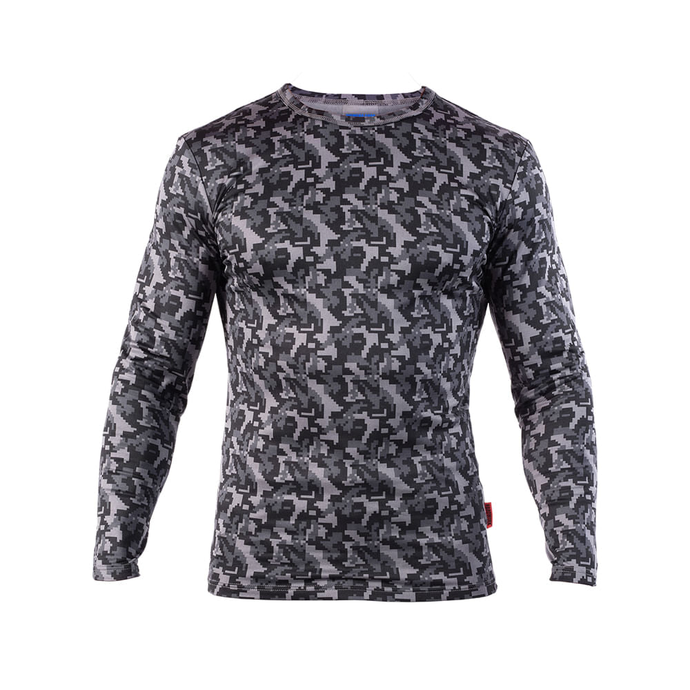 Camiseta Primera Capa HW HDX Camo Negro