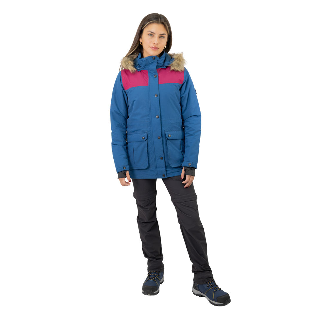 Parka Impermeable HW Kodiak Mujer Azul