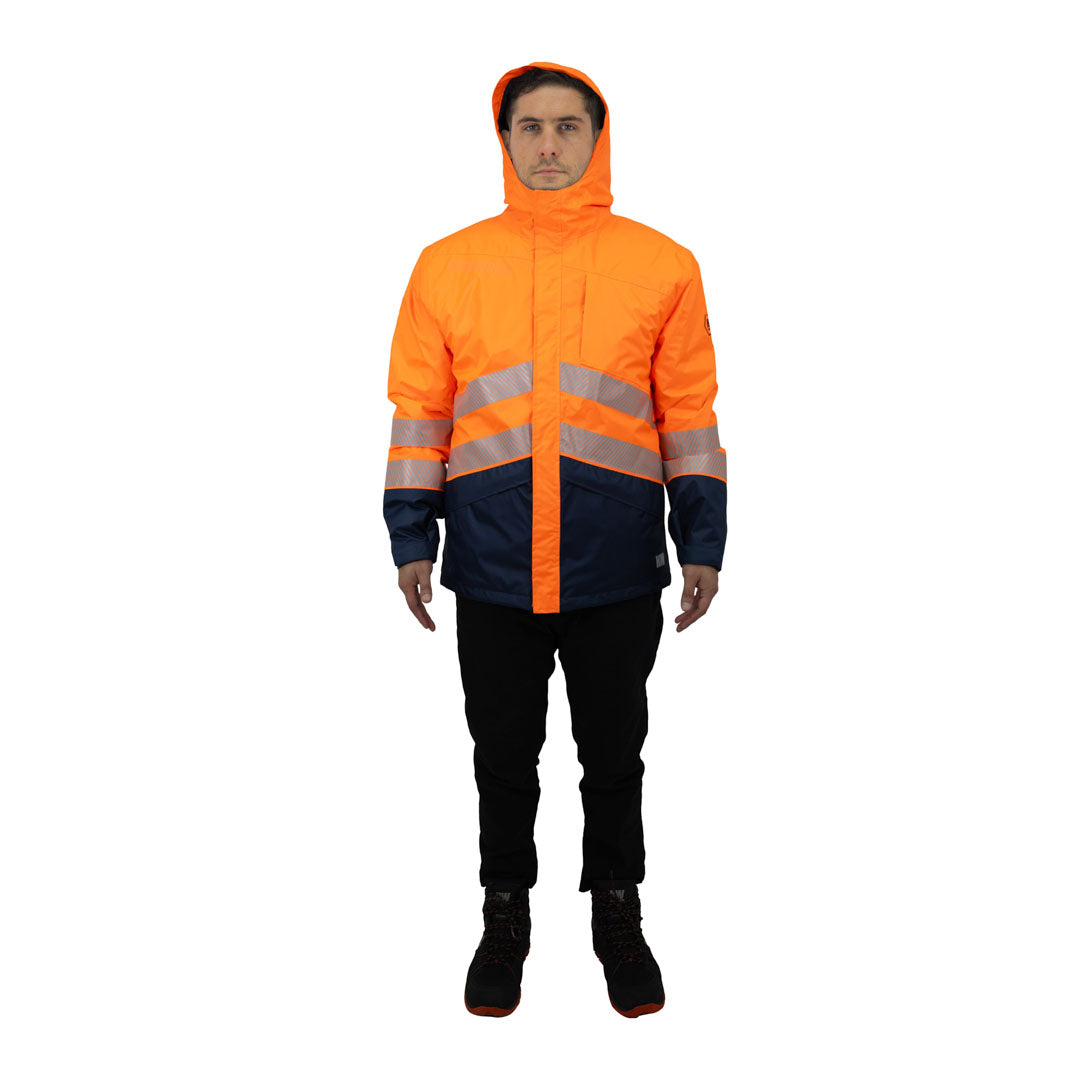 Parka HW Artica Naranjo Fluor