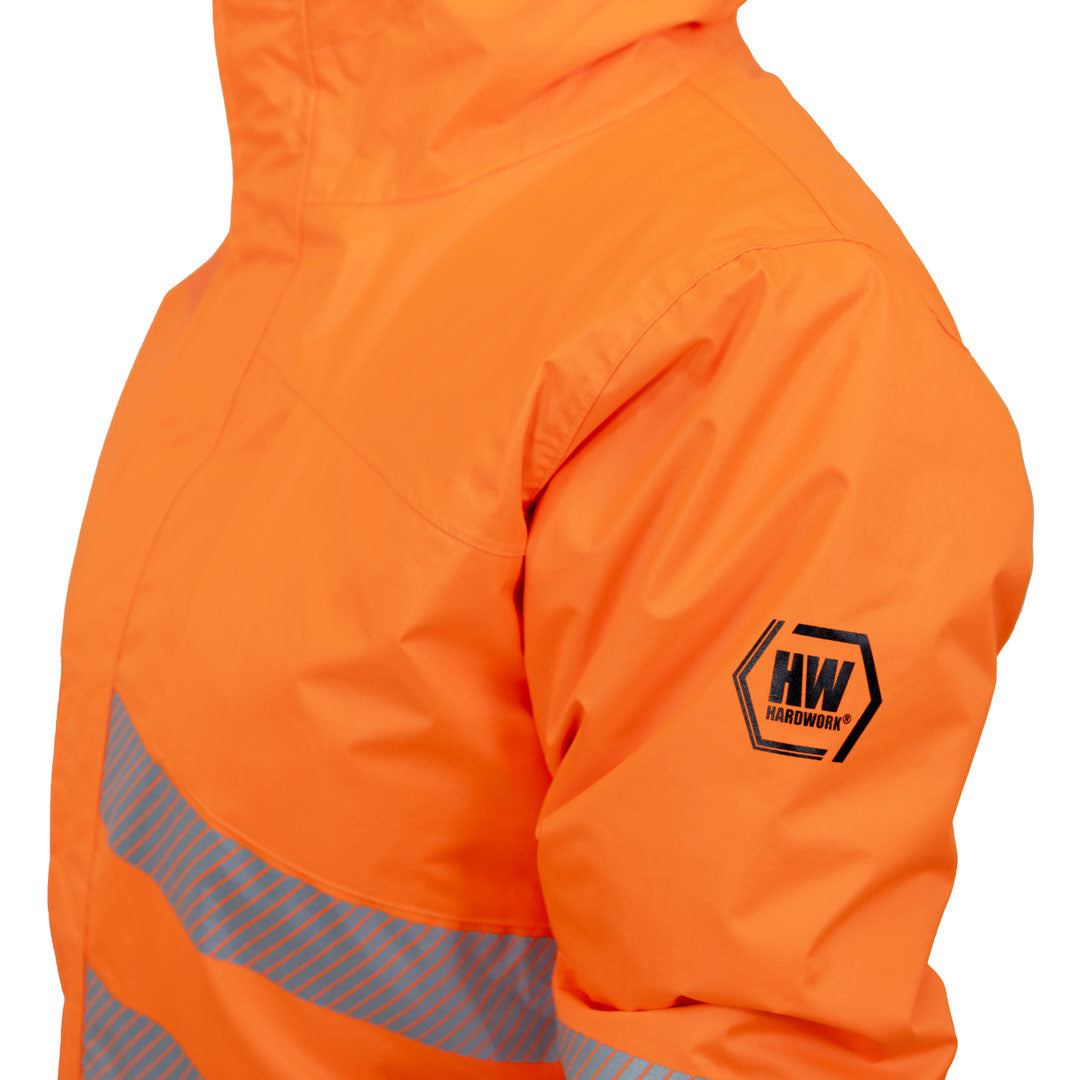Parka HW Artica Mujer Naranjo Fluor