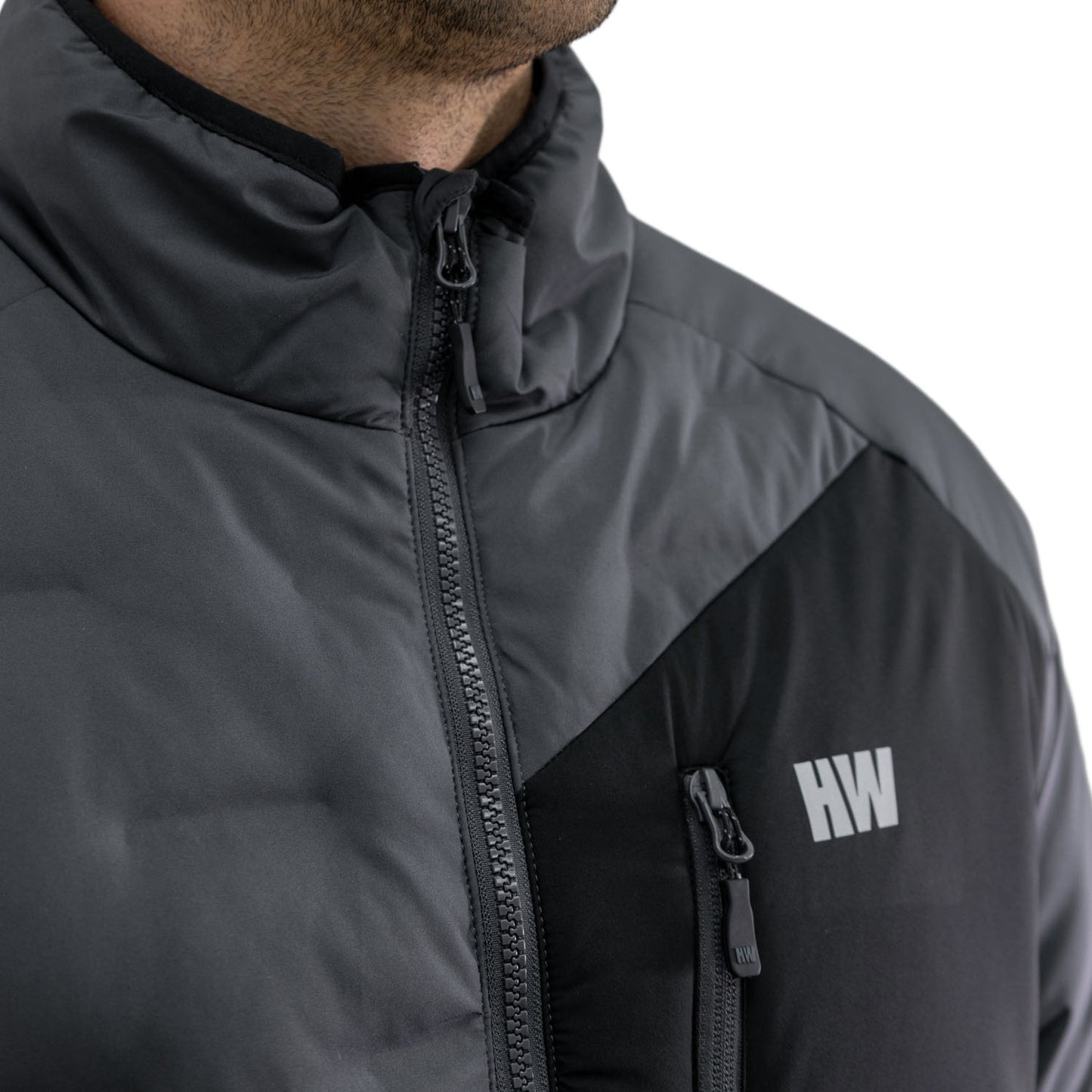 Parka HW Explorer sin Gorro Carbon Grey