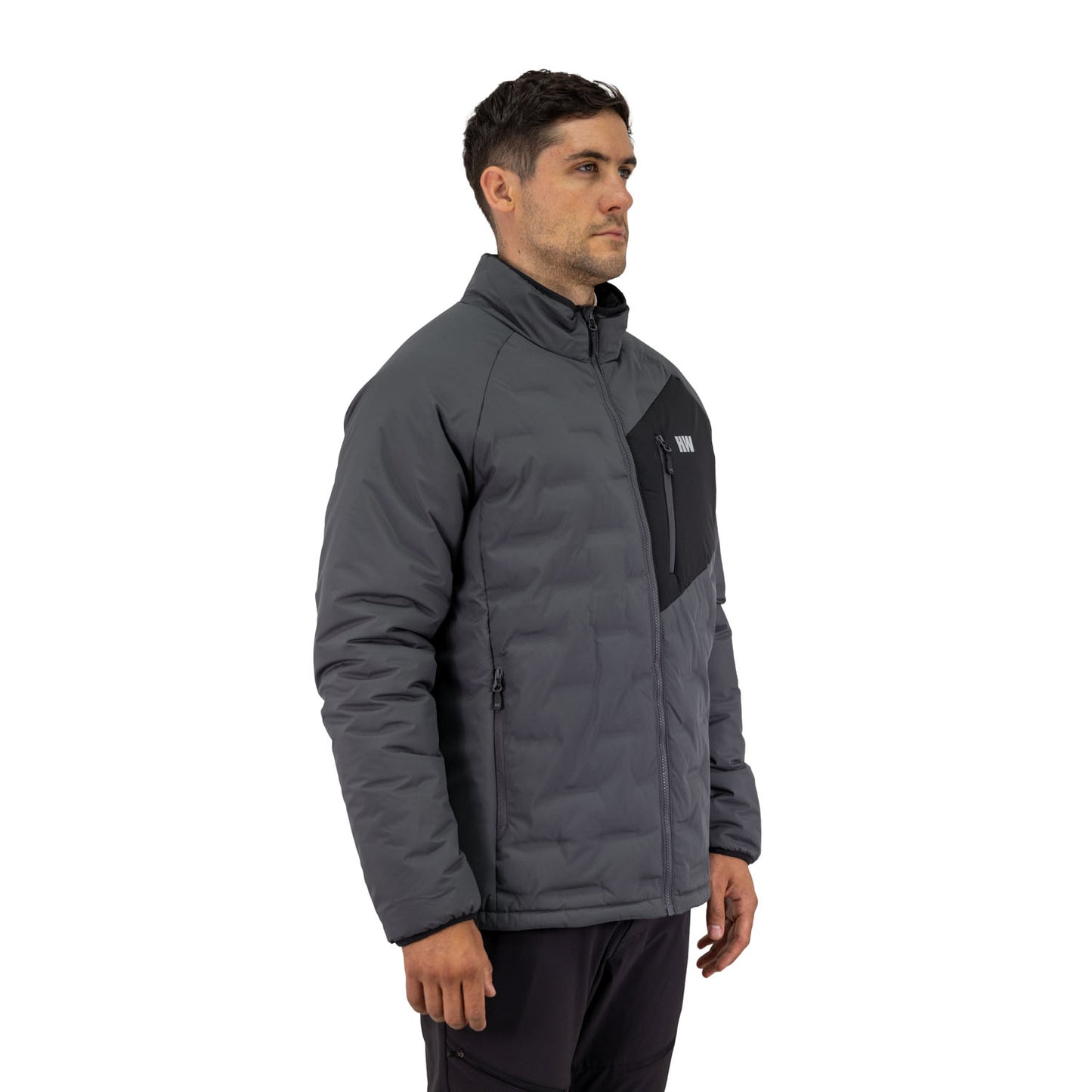 Parka HW Explorer sin Gorro Carbon Grey