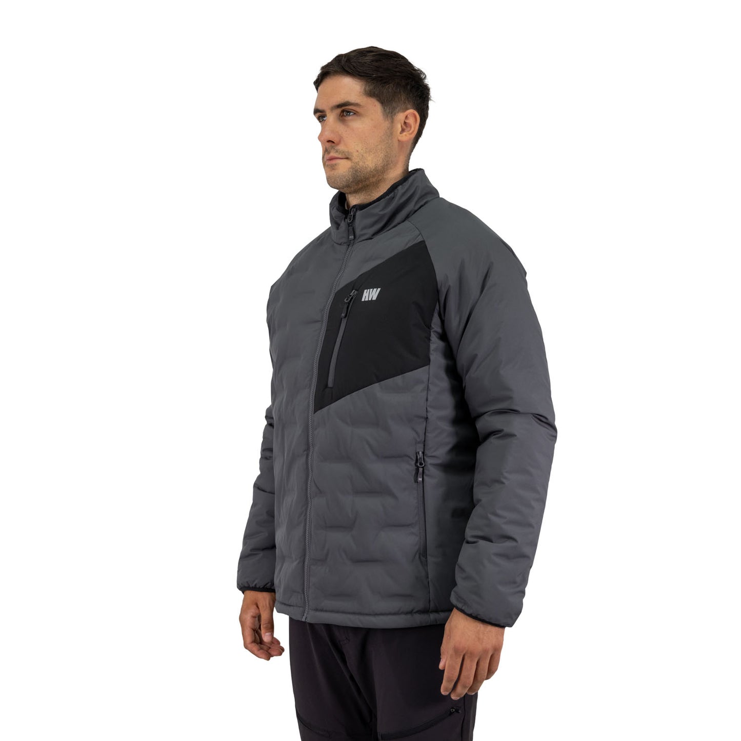Parka HW Explorer sin Gorro Carbon Grey