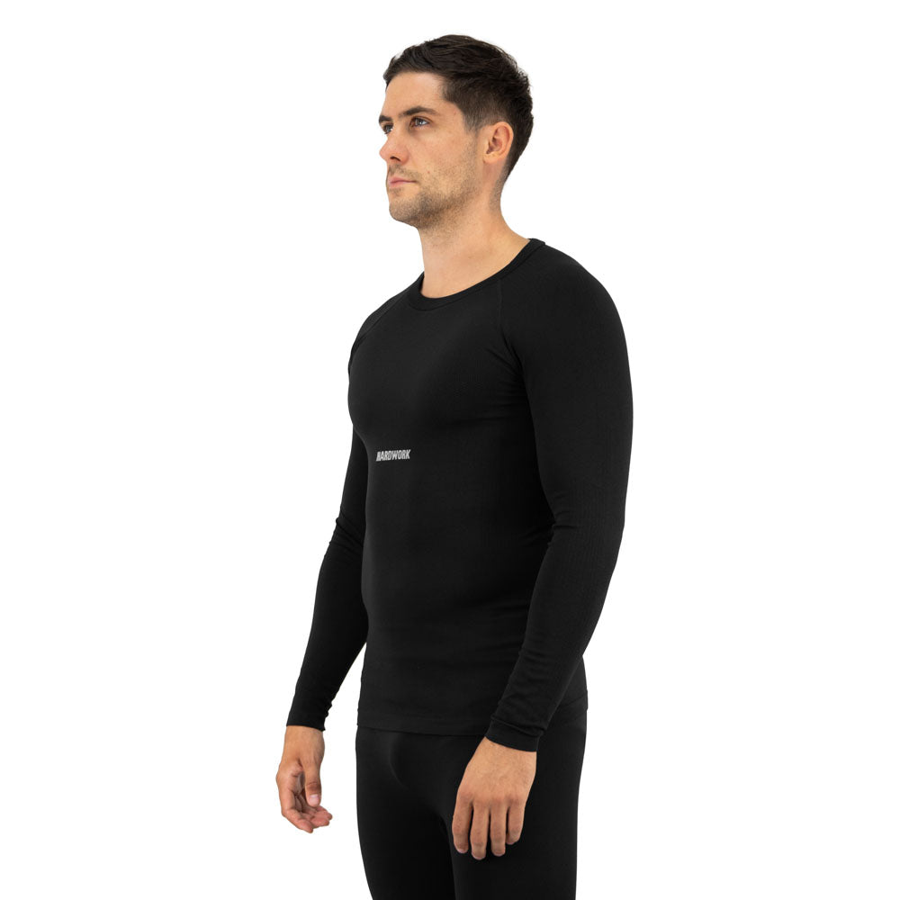 Primera Capa HW Patagonia Spandex Negro Camiseta