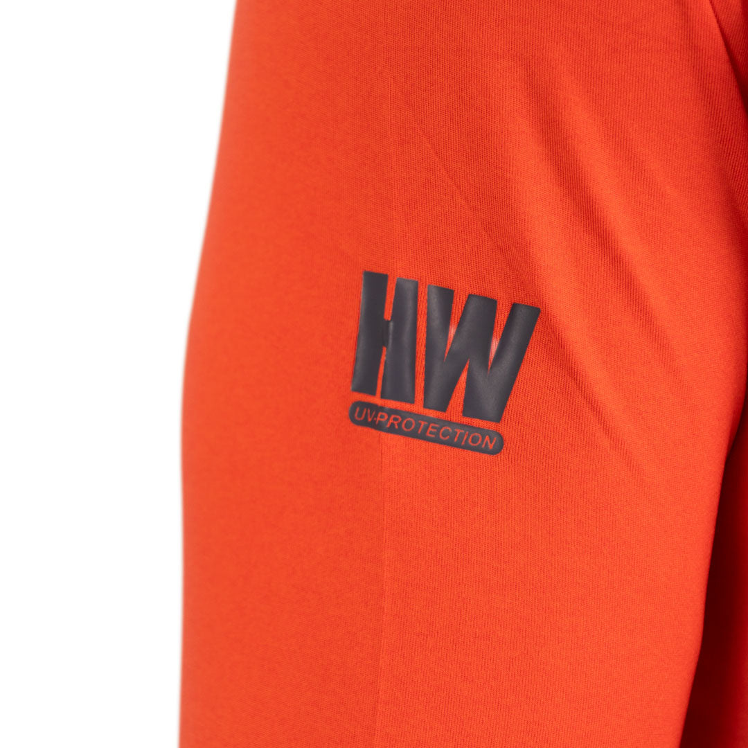 Polera Dry Fit HW SPX Manga Larga Hombre Orange