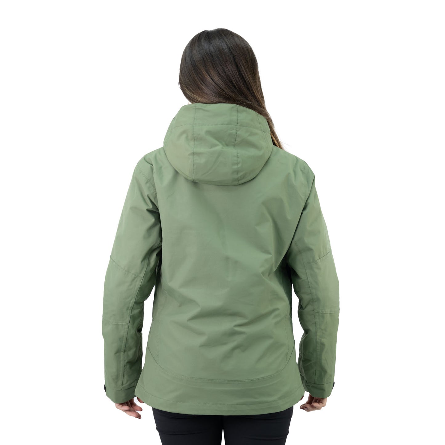 Parka Desmontable HW Reno 3 en 1 Mujer Verde Oliva