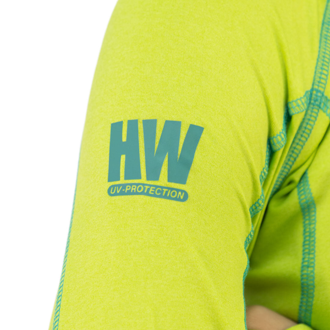 Polera Dry Fit HW SPX Manga Larga Mujer Lime