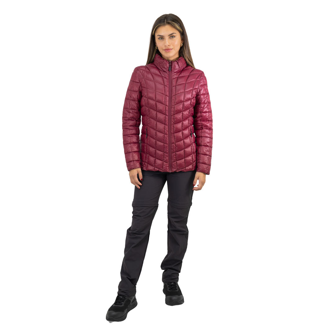 Parka Insulada HW Traveler Mujer Cabernet