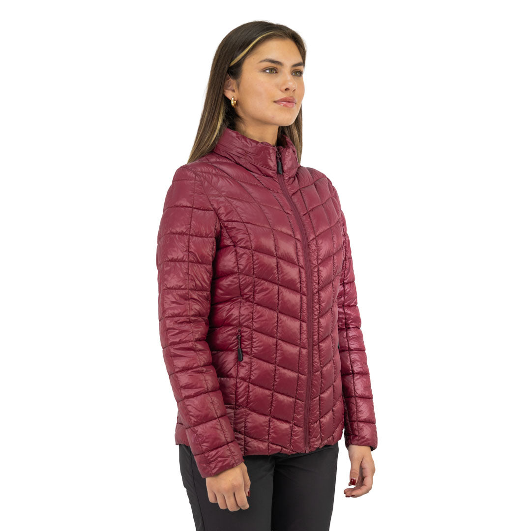 Parka Insulada HW Traveler Mujer Cabernet