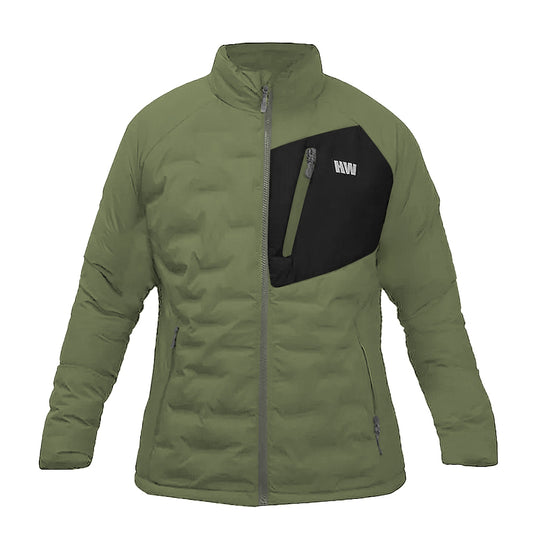 Parka Insulada HW Explorer sin Gorro Mujer Verde Musgo