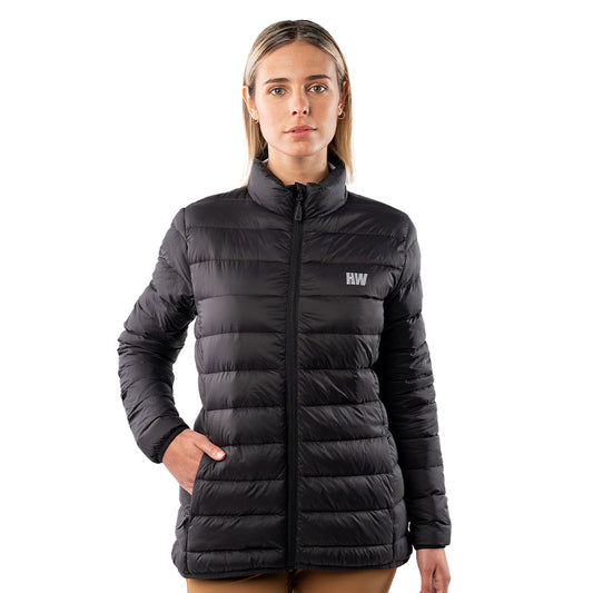 Parka Pluma Pullay PRO Negro Mujer