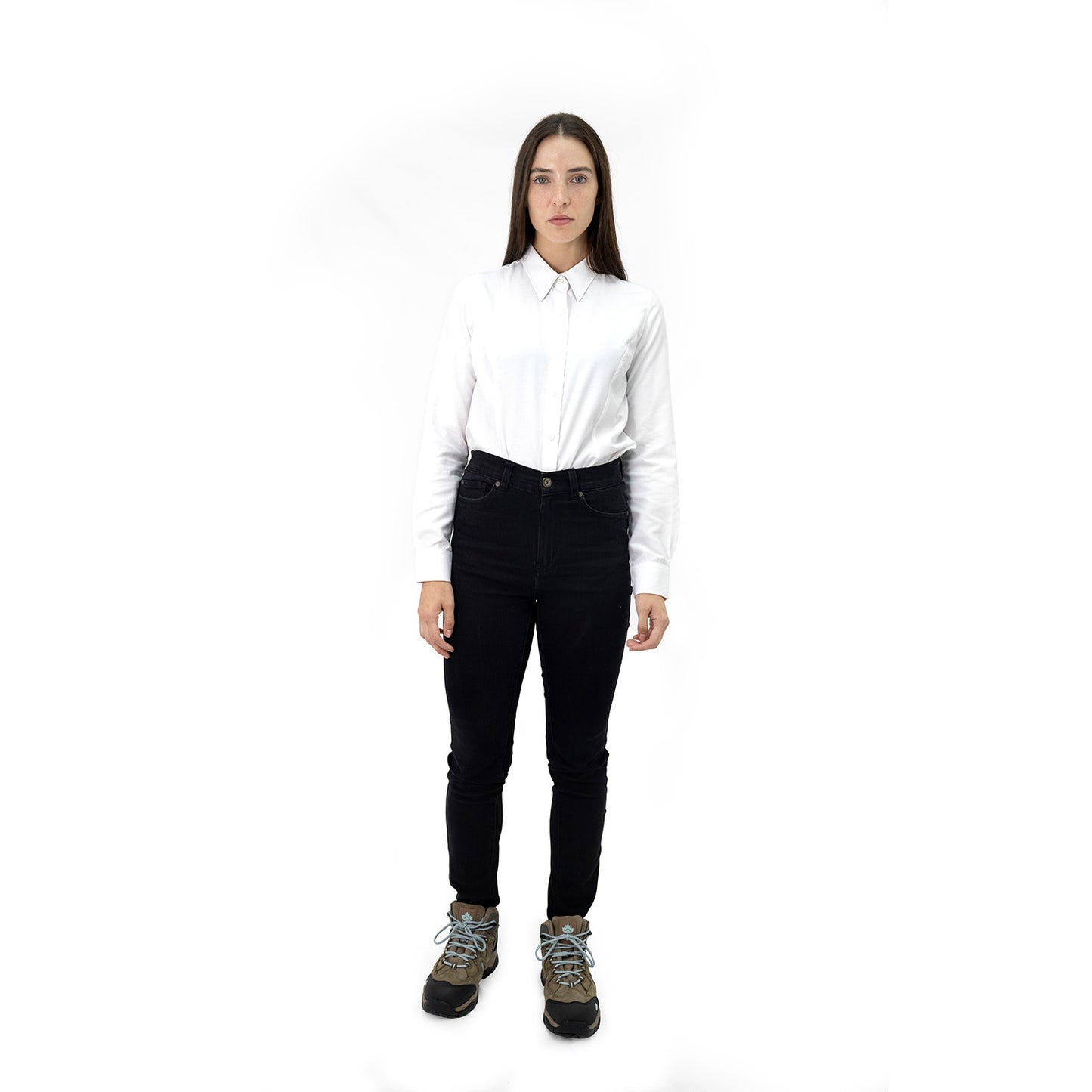 Jeans Quebec Toronto Negro Mujer