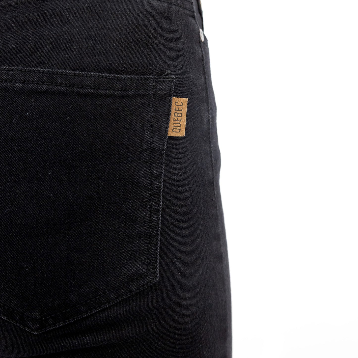 Jeans Quebec Toronto Negro Mujer