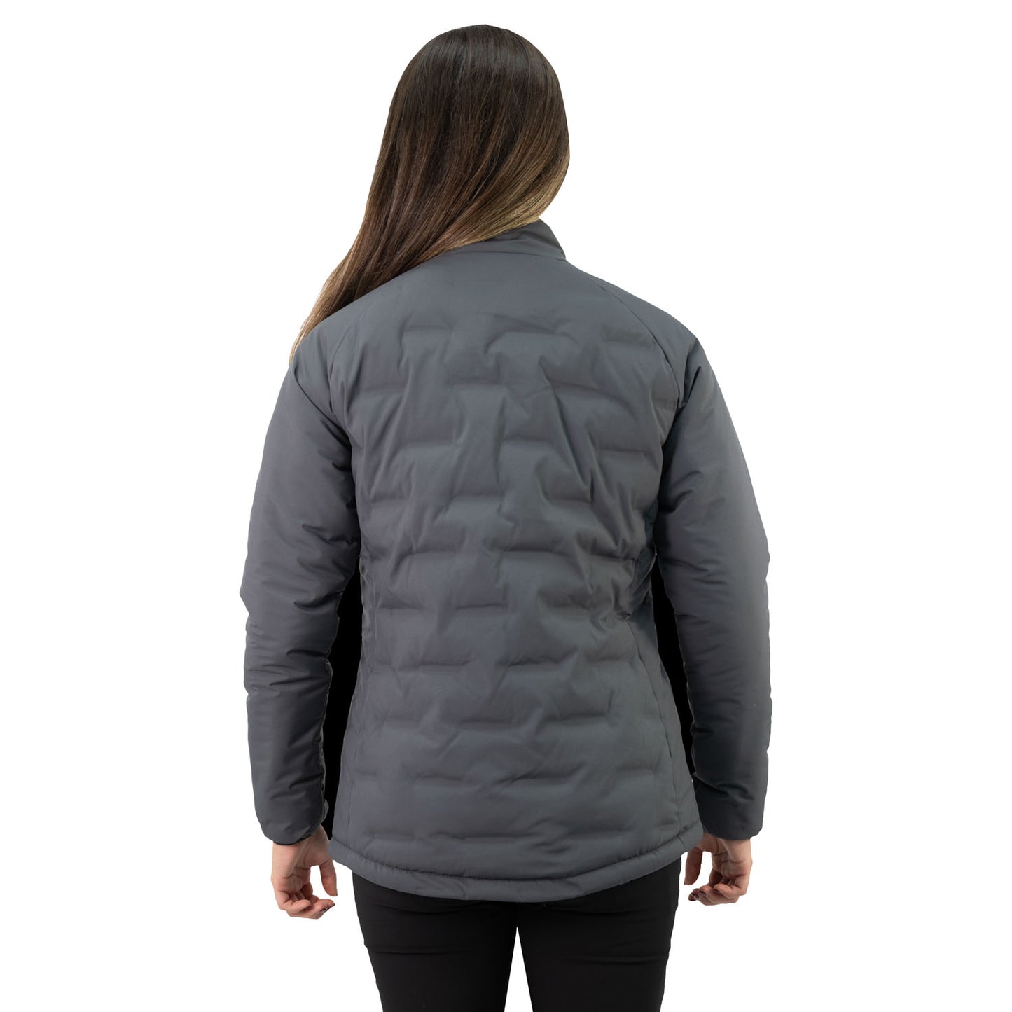 Parka Insulada HW Explorer Sin Gorro Mujer Carbon Grey