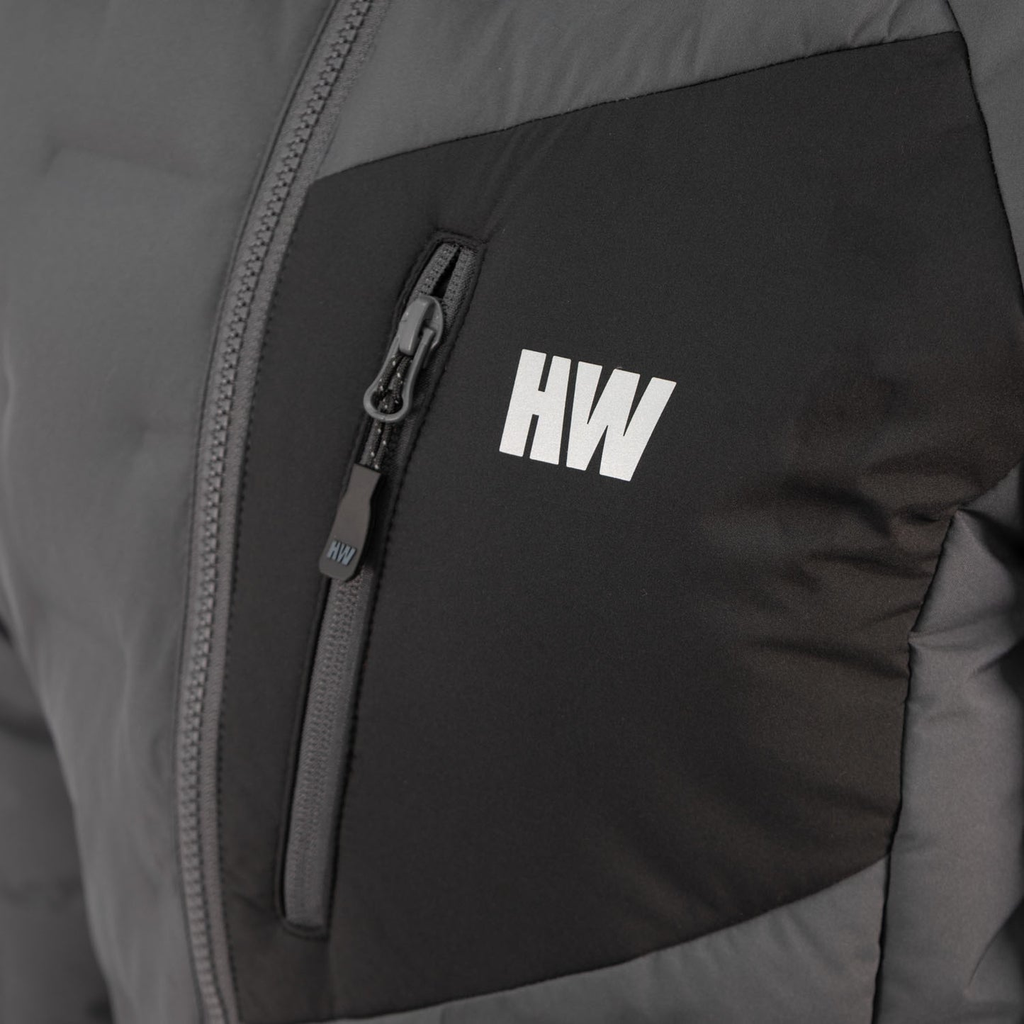 Parka Insulada HW Explorer Sin Gorro Mujer Carbon Grey