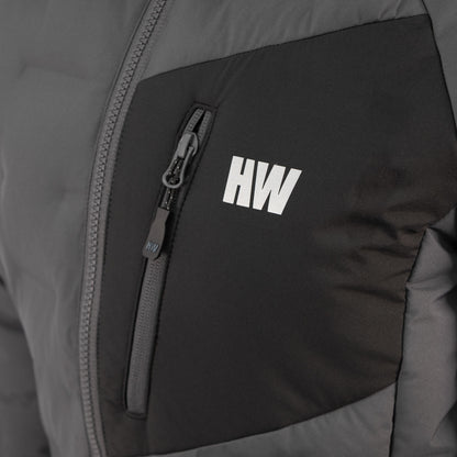 Parka Insulada HW Explorer Sin Gorro Mujer Carbon Grey