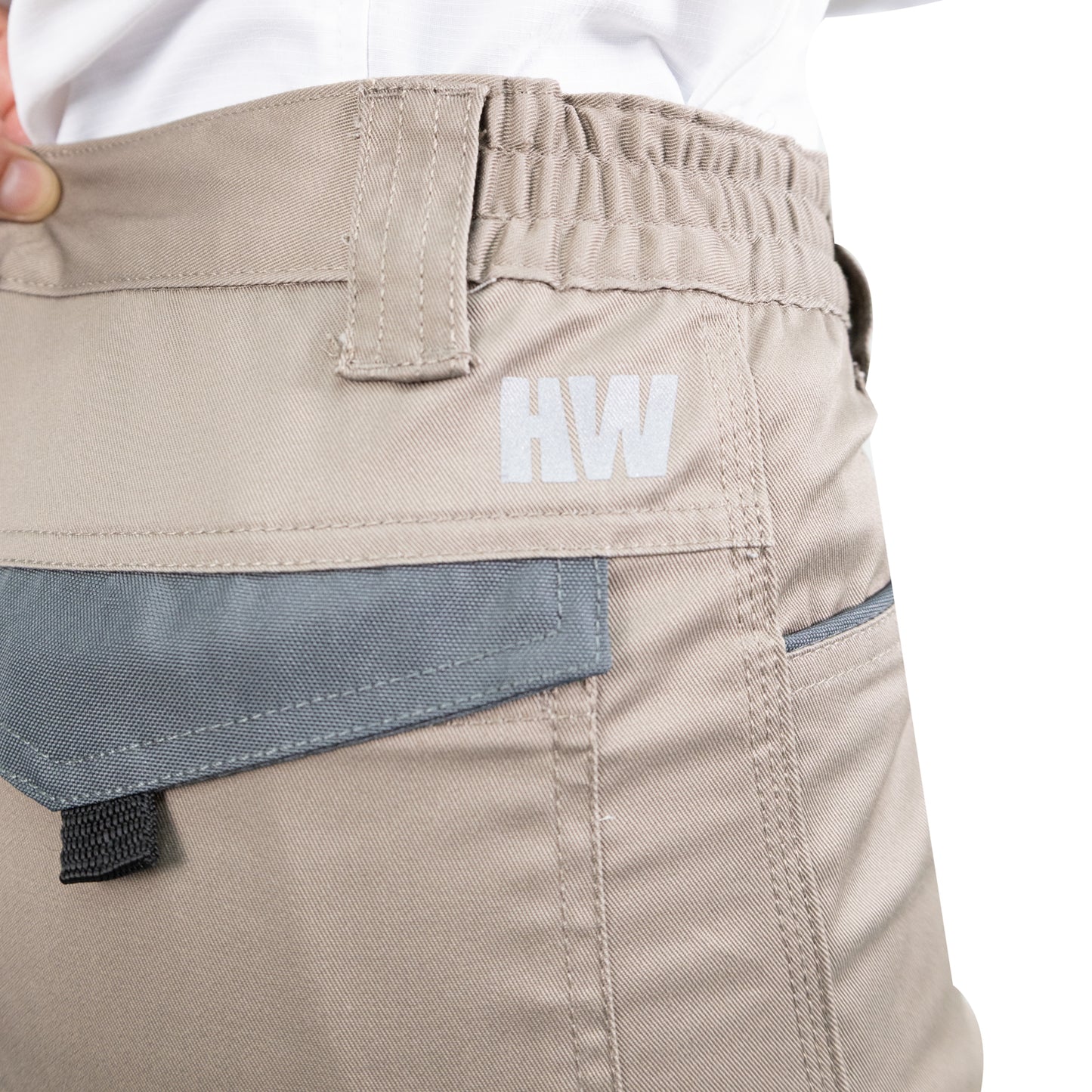 Pantalón Cargo HW Dakota Spandex Cafe Mujer