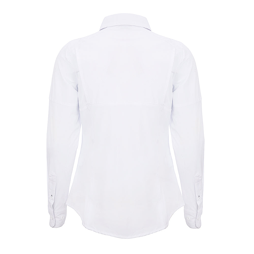 Camisa Hw Antakari Spandex Blanca Mujer