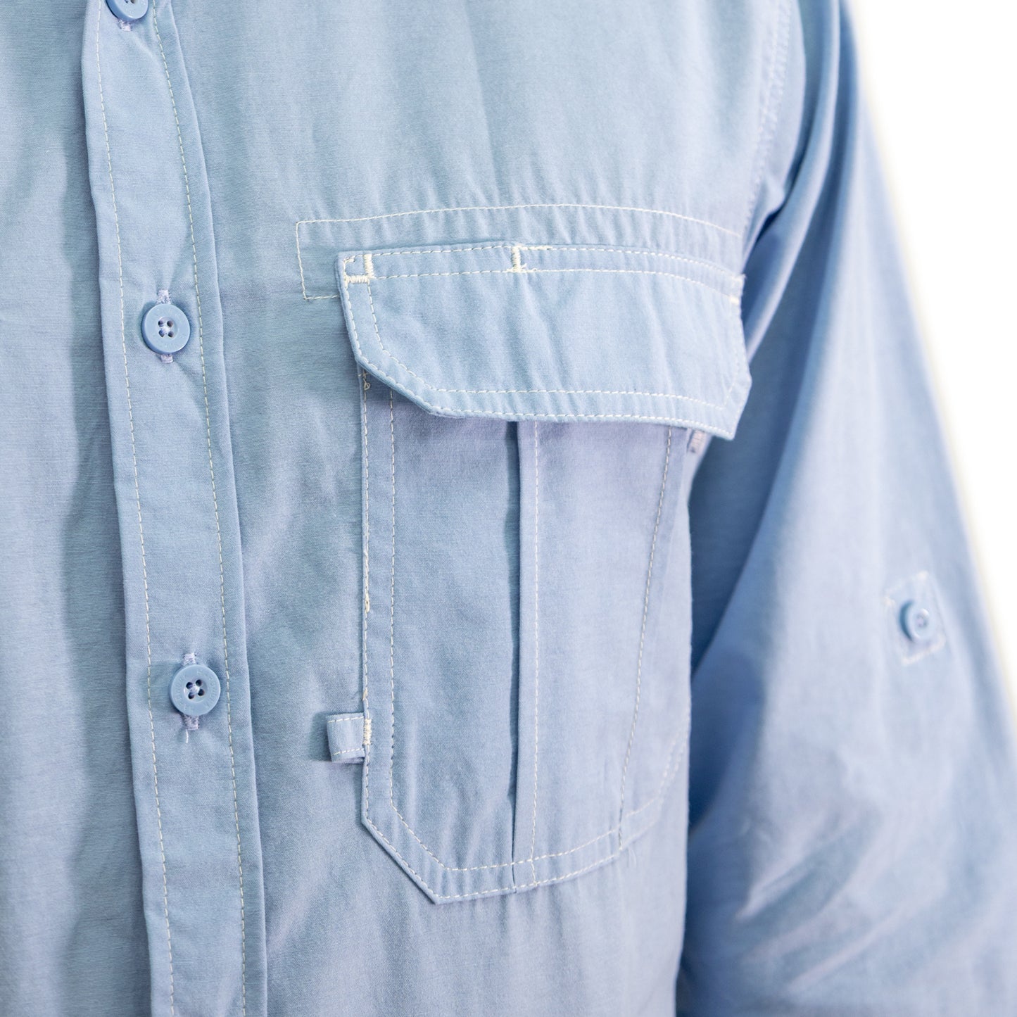 Camisa Hw Duck Dry Celeste