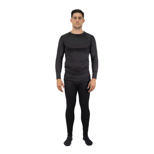 Conjunto Primera Capa De Polipropileno Hw Lfa Negro