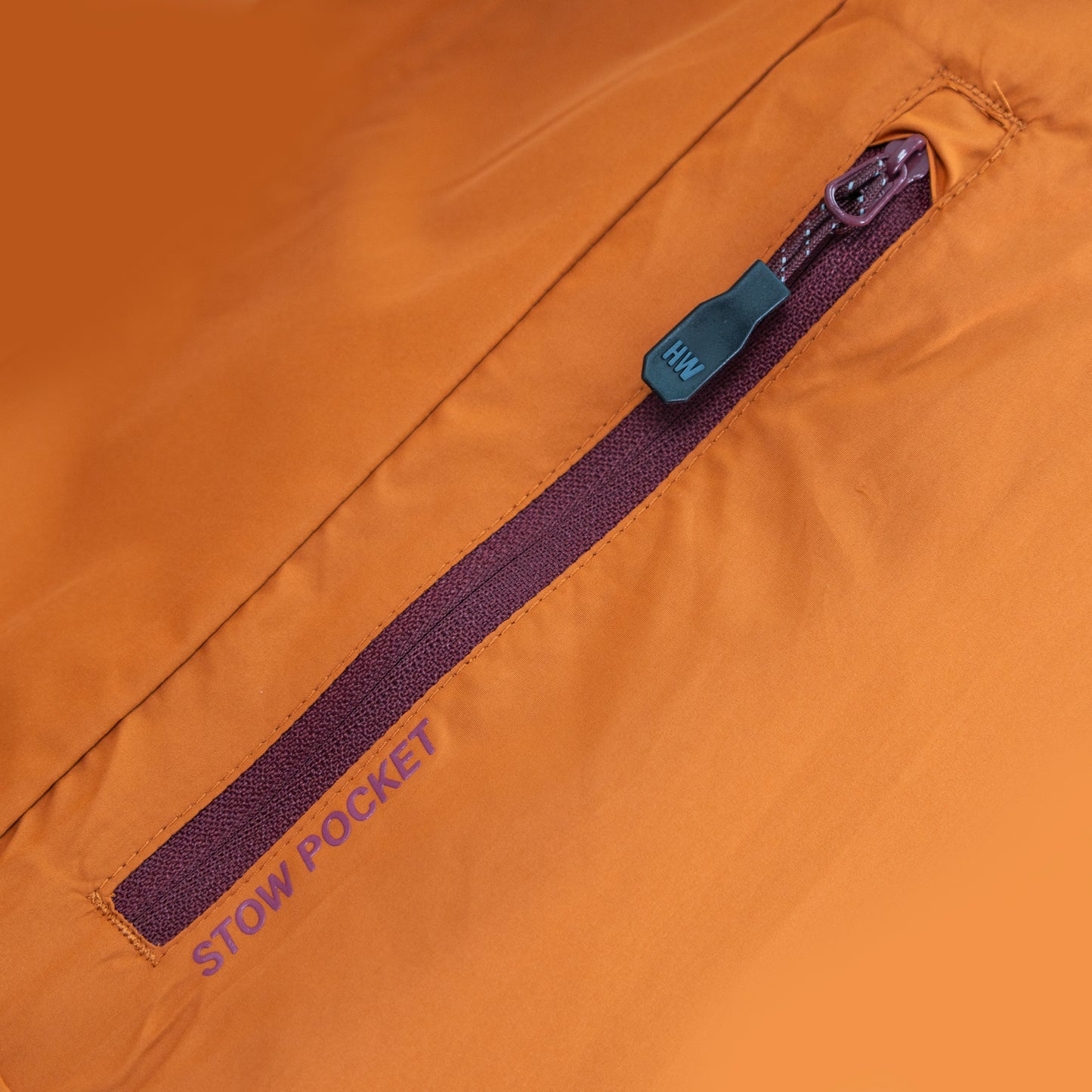 Cortaviento Hw Vent Hombre Dark Orange