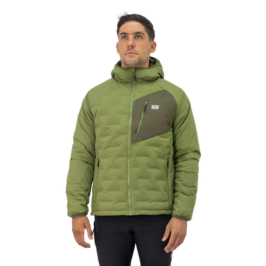 Parka Insulada HW Explorer Hombre Verde Oliva - S
