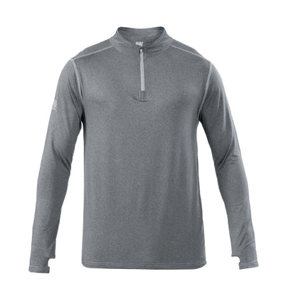 POLERA DRY FIT HW SPX MANGA LARGA HOMBRE CARBON GREY