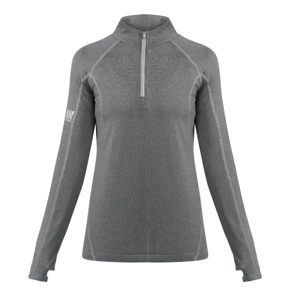 POLERA DRY FIT HW SPX MANGA LARGA MUJER CARBON GREY