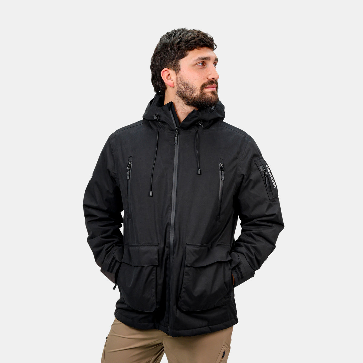 Parka Impermeable HW Vail Negro - S
