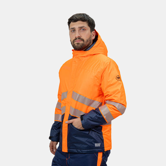 Parka HW Artica Naranjo Fluor