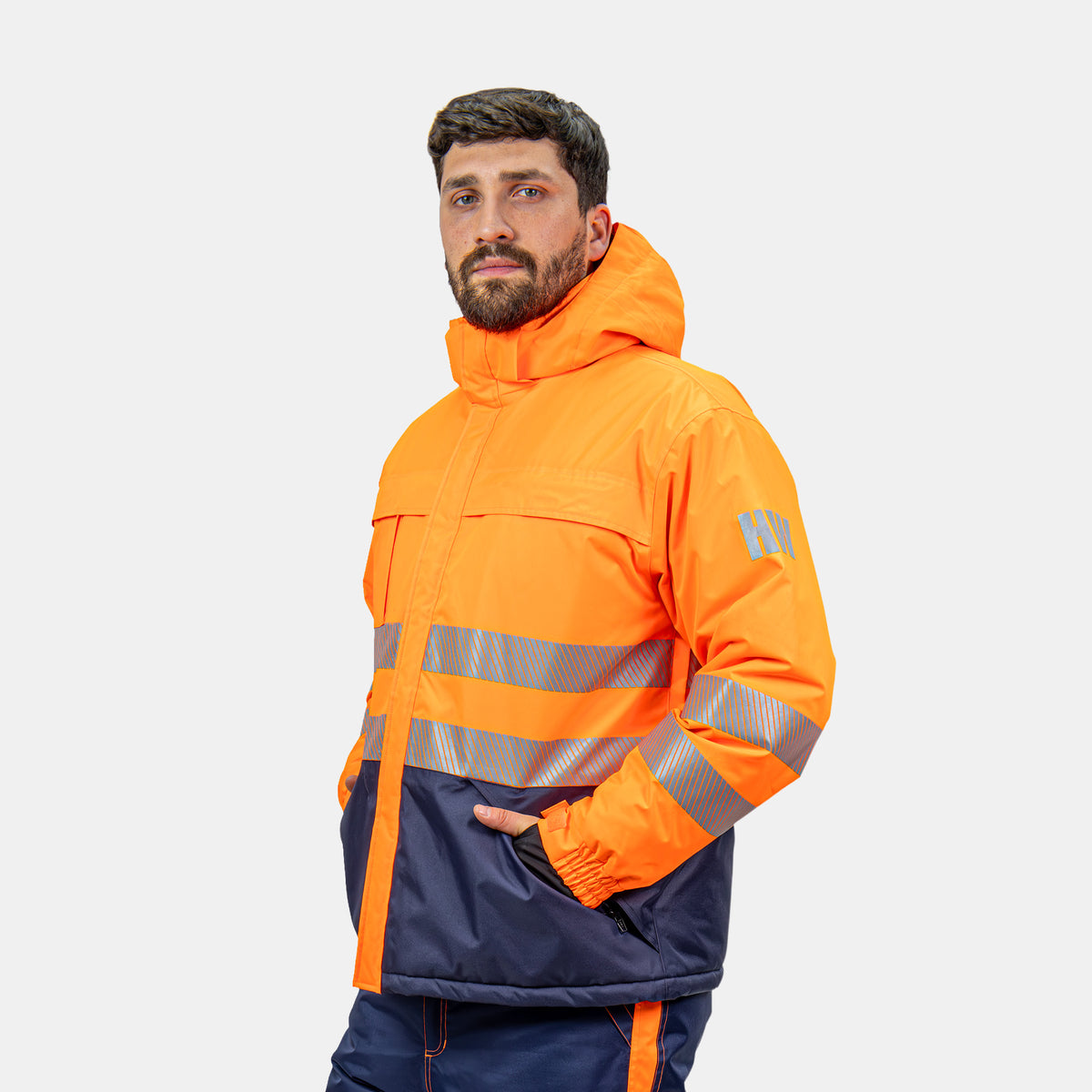 PARKA REFLECTIVA HW SIBERIA POLARIS PRO NARANJA FLUOR