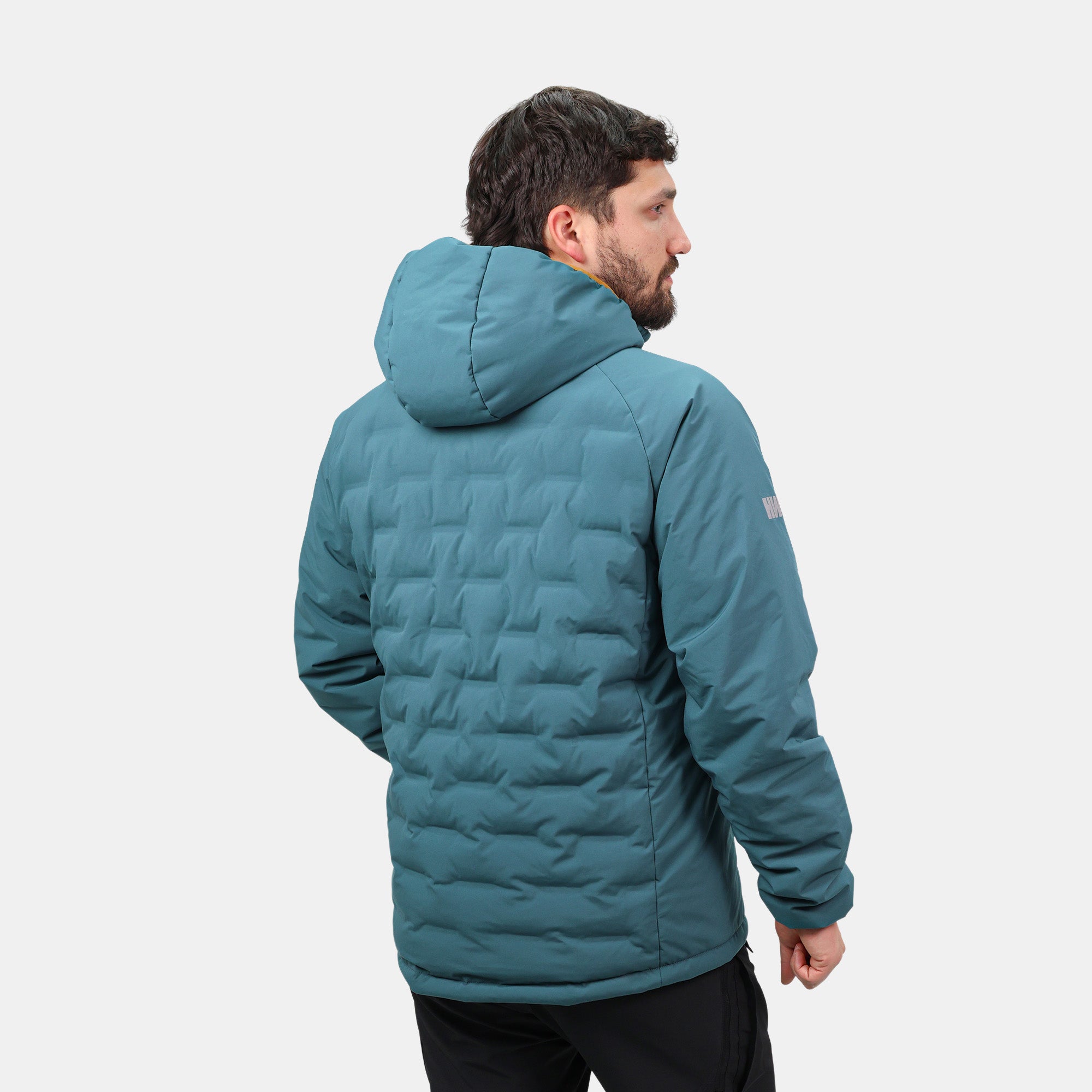 Parka Insulada HW Explorer Hombre Petroleo Mostaza – Hardwork