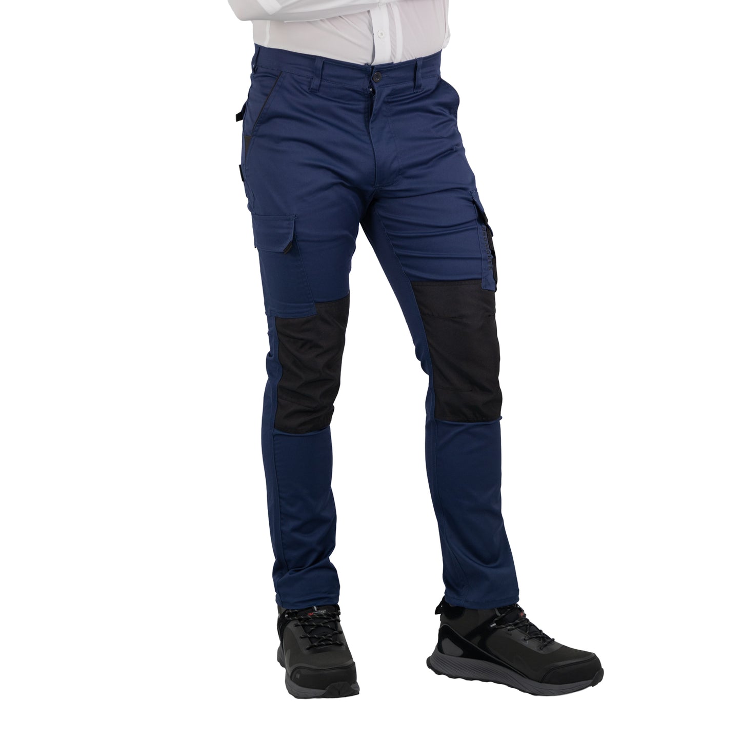 Pantalón Cargo HW Dakota Spandex Deep Blue