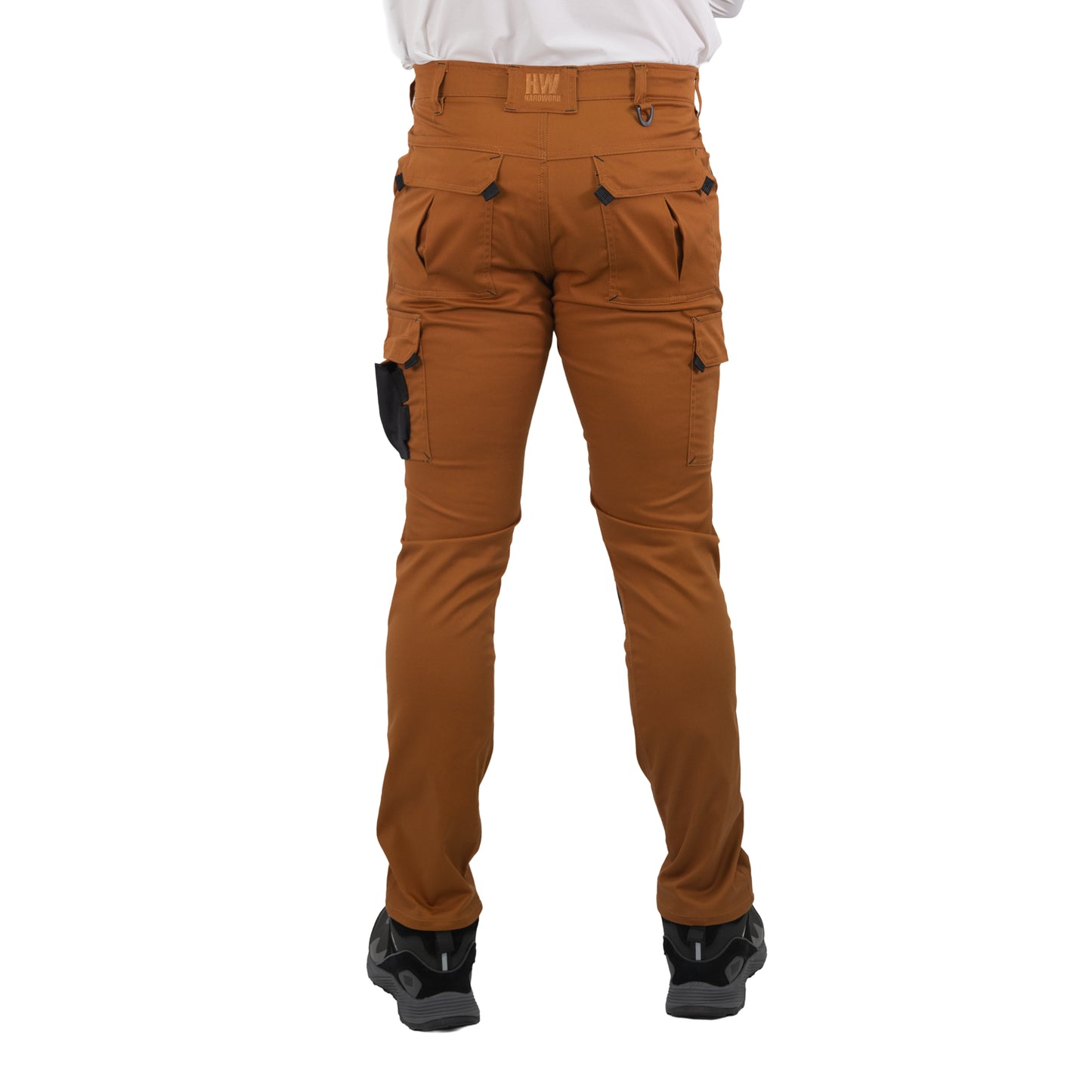 Pantalón Cargo HW Dakota Spandex Camel