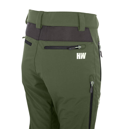 Pantalon Termico Hw Wolverine Mujer Verde Oliva