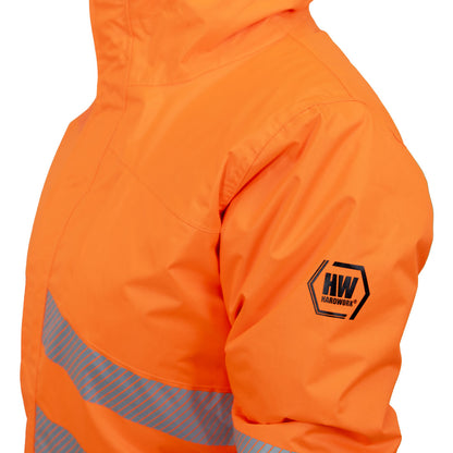 Parka HW Artica Mujer Naranjo Fluor