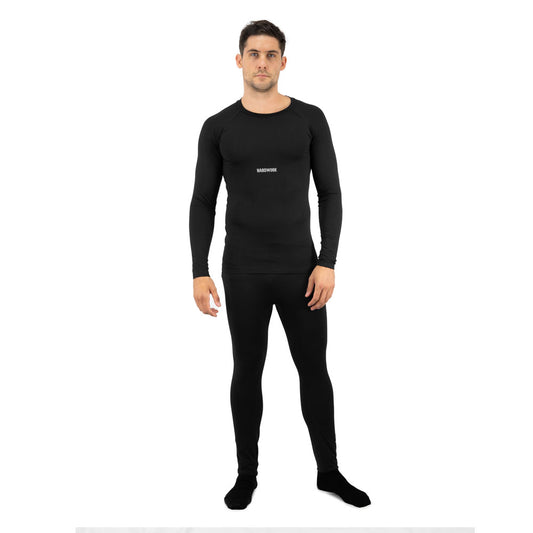 Primera capa HW Patagonia Spandex Negro Pantalon