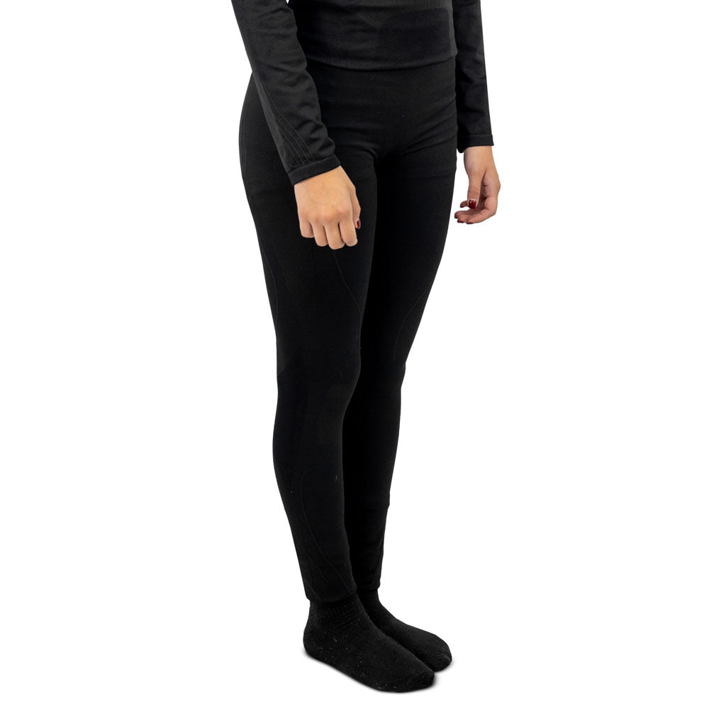 Primera capa HW Patagonia Spandex Negro Pantalon Mujer