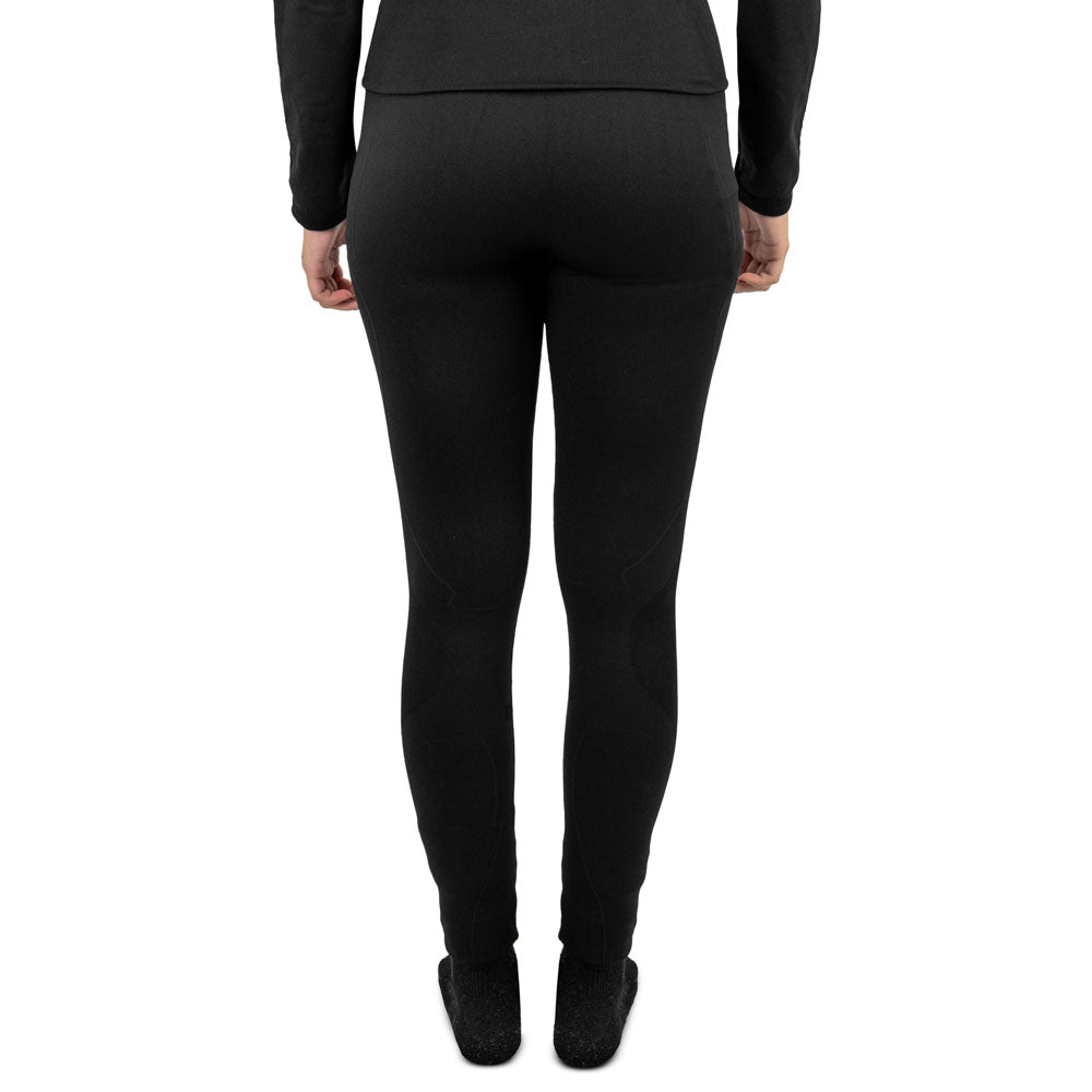 Primera capa HW Patagonia Spandex Negro Pantalon Mujer