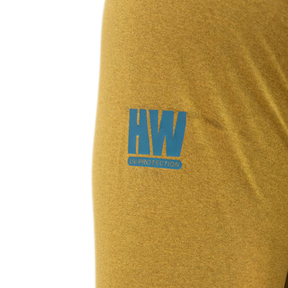 Polera Dry Fit HW SPX Manga Larga Hombre Mustard